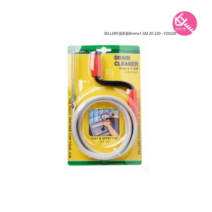 SELLERY通渠器8mmx1.5M 20-220 - Y20220