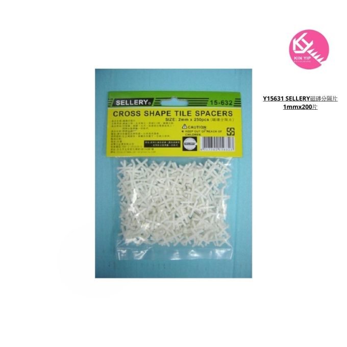 SELLERY磁磚分隔片2mmx200片 Y15632