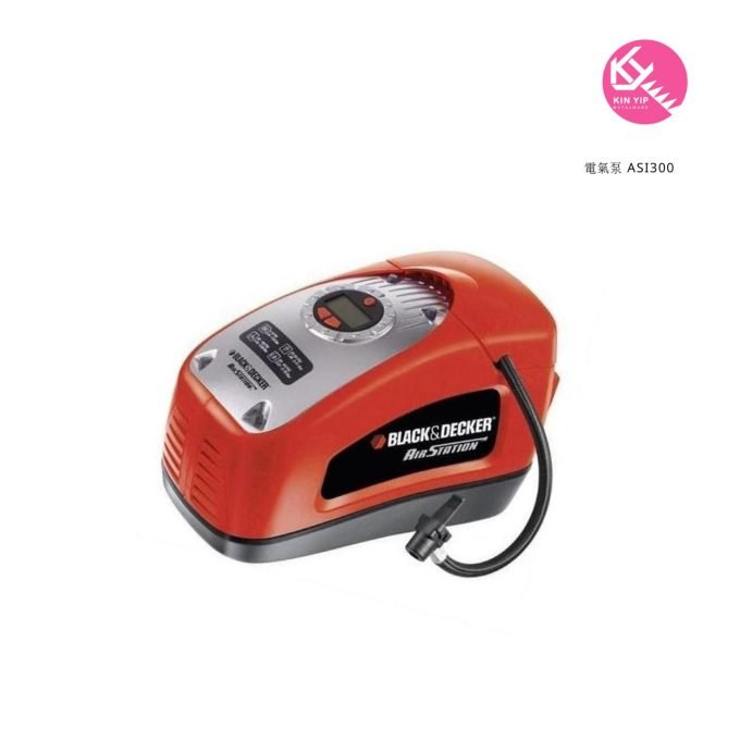 BLACK & DECKER 美國百得 汽車打氣寶 - 電氣泵 - ASI300